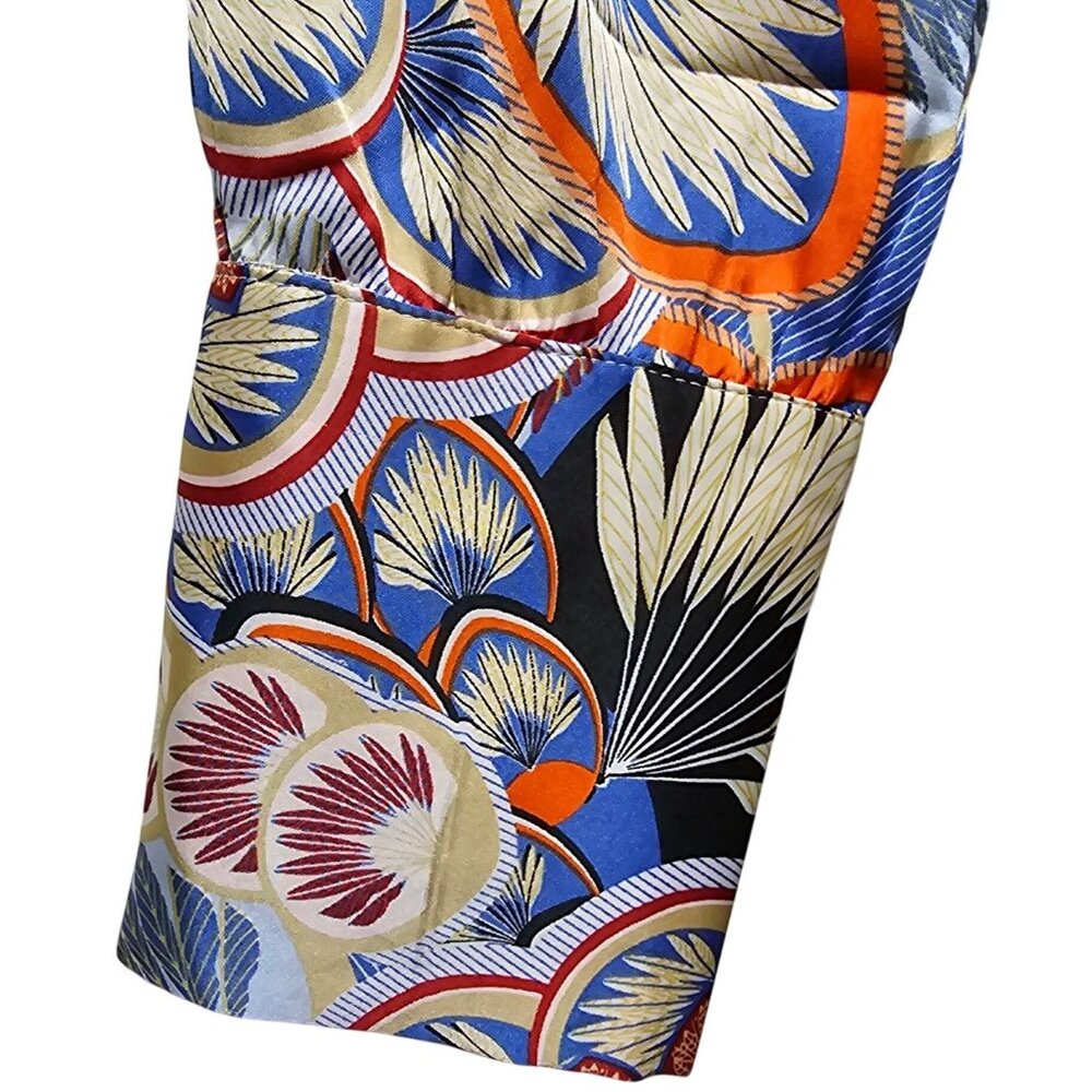 Belle XL Women's Floral Long Sleeve A-Line Dress - Picture 5 of 10